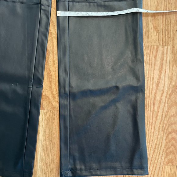 Vintage Kathy Ireland 90s Y2K PVC Faux Leather Pants NWOT - Picture 10 of 10